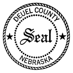 Deuel County Seal Seal of Deuel County
